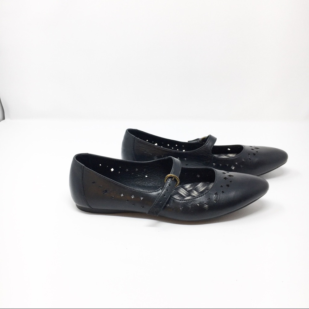 Born Leather Mary Jane Flats - Picture 2 of 7